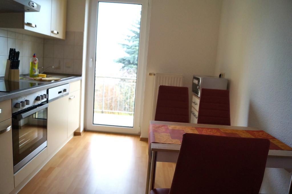 Ferienwohnung Holzhausen Leipzig Kamer foto